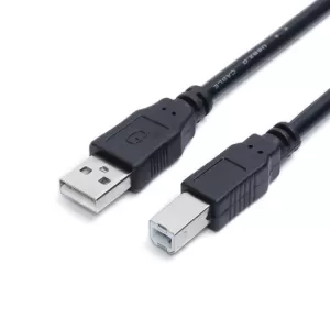 Image of USB 2.0 A (M) to USB 2.0 Micro B (M) 3m Black OEM Data Cable