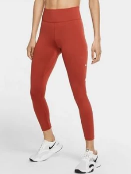 Image of Nike The One Grx Legging, Burnt Orange, Size S, Women