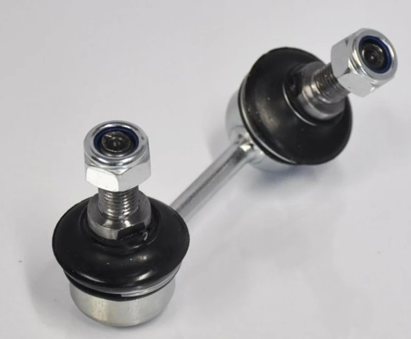 Image of MOTOTECHNIKA 15-LS-13 Anti-roll bar link Rear Axle Right, with self-locking nut Steel Link Stabiliser (3229)