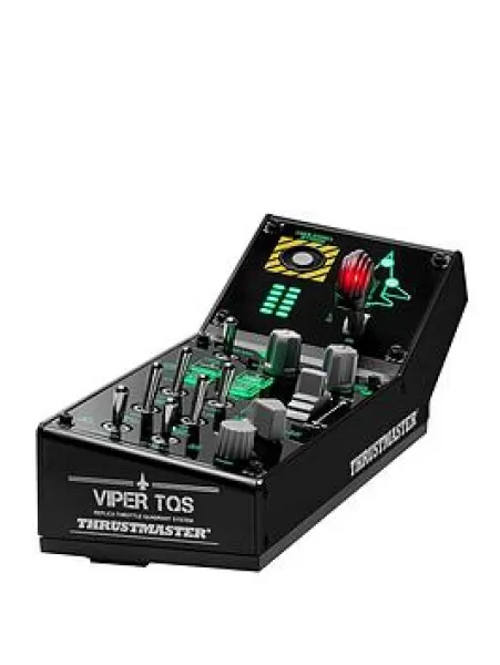 Image of Thrustmaster VIPER Panel Black USB Joystick + engine control lever PC