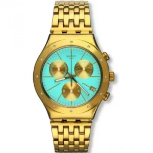Image of Ladies Swatch Irony Chrono -Turchesa Chronograph Watch