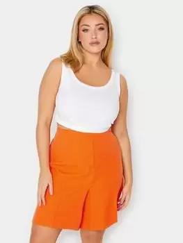 Image of Yours Tailored Short Orange, Size 16, Women