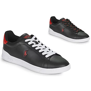 Image of Polo Ralph Lauren HRT CT II-SNEAKERS-ATHLETIC SHOE womens Shoes Trainers in Black,7.5,9,10.5,11,6,7