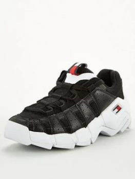 Image of Tommy Jeans Heritage Chunky Trainers - Black
