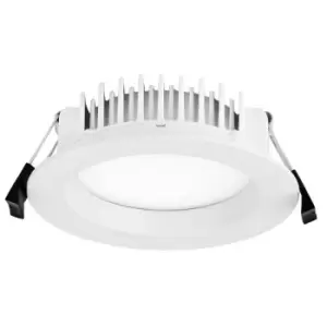 Image of Aurora Enlite 13W Baffle Dimmable Integrated Downlight IP54 Cool White - EN-DDLH413/40
