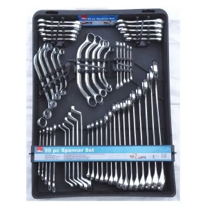 Image of Hilka 50 Piece Spanner Set Metric Pro Craft