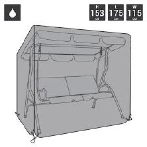 Image of Charles Bentley 2 Seater Garden Swing Seat Cover Black