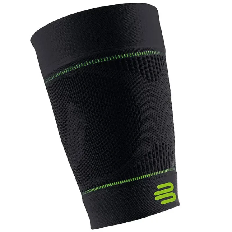 Image of Extra-long leg compression sleeve Bauerfeind Haftband Noppe Noir Unisex S