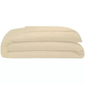Image of Belledorm 200 Thread Count Egyptian Blend Duvet Cover (Kingsize) (Papyrus) - Papyrus