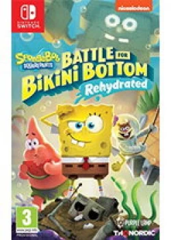 Image of Spongebob SquarePants Battle for Bikini Bottom Rehydrated Nintendo Switch Game