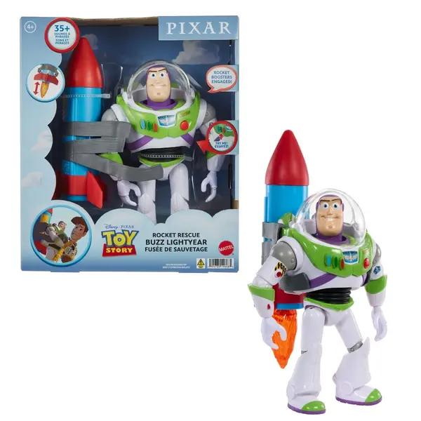 Image of Pixar Large Scale Feature Buzz with Rocket
