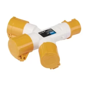 Image of Draper 110V 3-Way Splitter, 16A