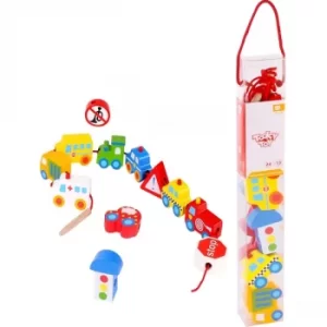 Image of Wooden Lacing Transportation Blocks