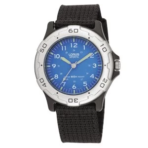 Image of Lorus RRX91FX9 Military Style Canvas Strap Sports Watch