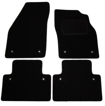Image of Car Mat Volvo S40 & V40 Clips 2004 2012 Pattern 1327 POLCO EQUIP IT VO05