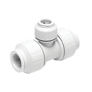 Image of John Guest Speedfit PEM302210AWP Reducing Tee - 22 x 22 x 10mm