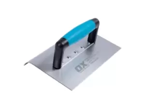 Image of OX Tools OX-P014925 OX Pro Extra Wide Edger 145 x 215mm Stainless Steel 25mm radius