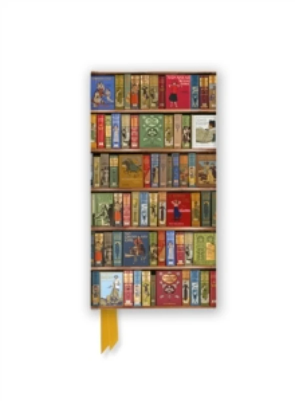Image of Bodleian Libraries: High Jinks Bookshelves (Foiled Slimline Journal) Notebook / blank book
