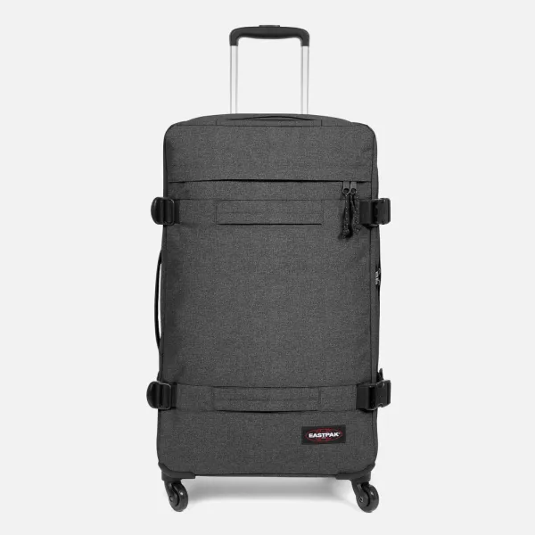 Image of Eastpak Transitr 4 EK0A5BFK008 Large Black Suitcase