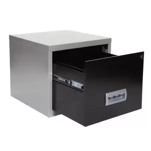 Image of Filing Cabinet Steel 1 Drawer A4 400x400x370mm Ref 99071 433554