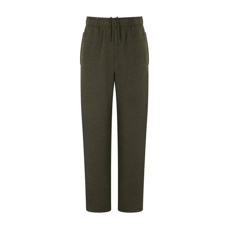 Image of Slazenger Open Hem Fleece Pants Mens - Green Green S