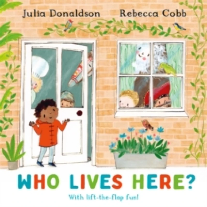 Image of Who Lives Here? With lift-the-flap-fun! Paperback / softback