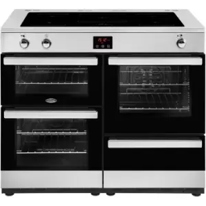 Image of Belling Cookcentre 110Ei 110cm Electric Induction Range Cooker - Stainless steel