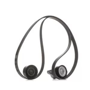 Image of SKF V-ribbed belt set PEUGEOT VKMA 33126 1611422980,1611424580,5750YR Serpentine belt kit,Auxiliary belt kit,Poly V-belt kit,V-ribbed belt kit 575197