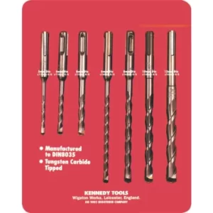 Image of 7PCE SDS-Plus Hammer Drill Bit Set