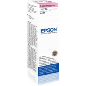 Image of Epson T6736 Light Magenta Ink Bottle