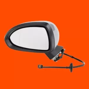 Image of ALKAR Wing mirror 6141424 Outside mirror,Side mirror OPEL,Corsa D Schragheck (S07),Corsa E Schragheck (X15)