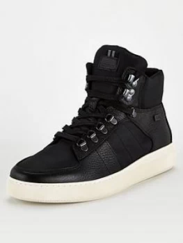 Image of Barbour International Mccallen High Top Trainer - Black