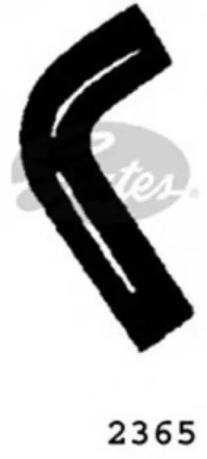 Image of Curved Radiator Hose 160mm X 30 Gates 2365