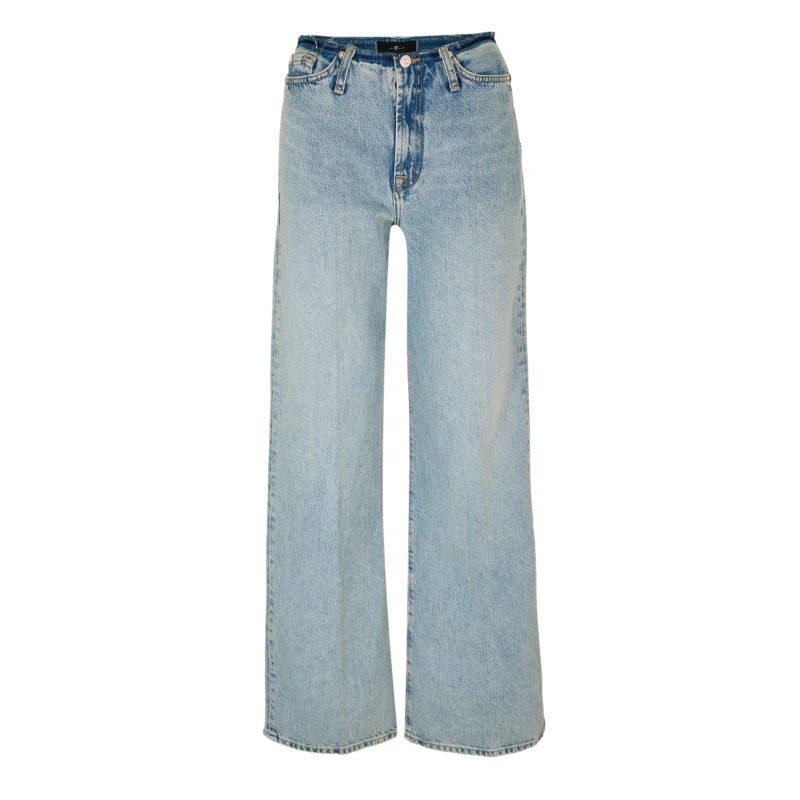 Image of 7 For All Mankind 7FAM Lotta Jeans Ld62 Blue Erosion female 26 (S)