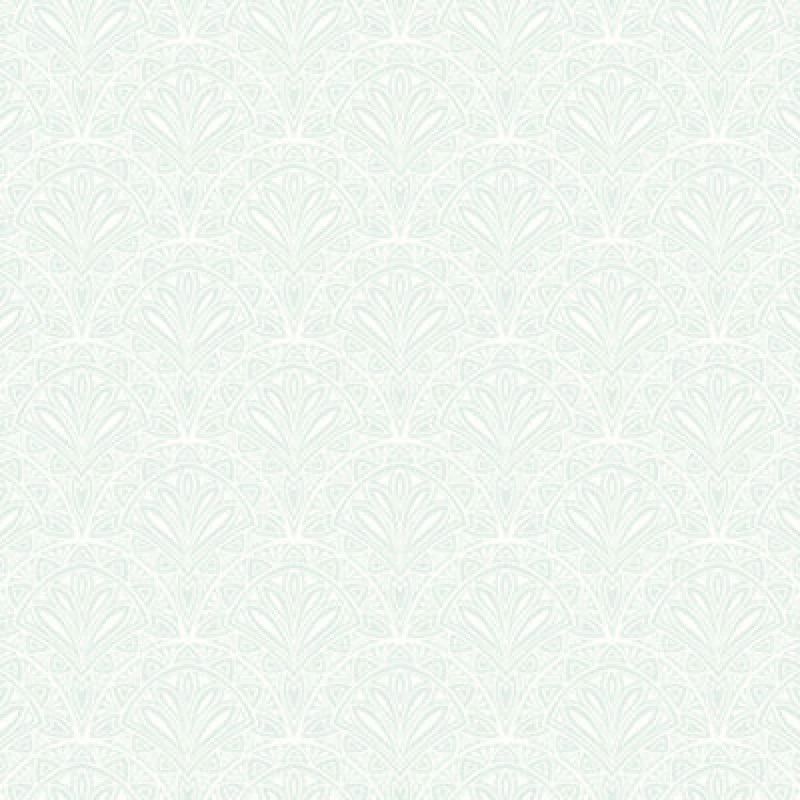 Image of Hoopla Walls Ditsy Deco Fan Sky Wallpaper