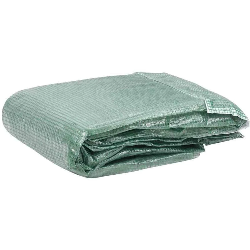 Image of VIDAXL Vidaxl - Greenhouse Replacement Cover (6 m²) 200x300x200cm Green 8720286414392