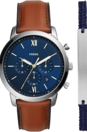 Image of Fossil Neutra Chrono Gift Set FS5708SET