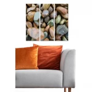 Image of MDF2250700 Multicolor Decorative MDF Painting (3 Pieces)