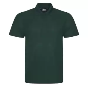 Image of PRO RTX Mens Pro Pique Polo Shirt (S) (Bottle)