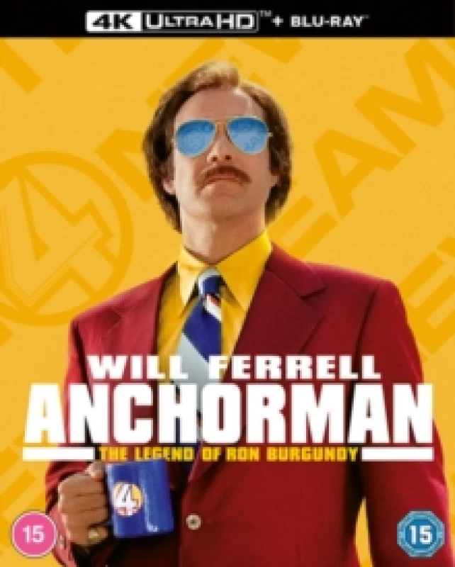 Image of Anchorman - The Legend of Ron Burgundy Bluray 5056453207379
