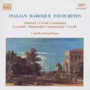 Image of Italian Baroque Favourites by Various Composers CD Album