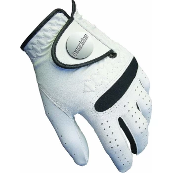 Image of Tour Dry All Weather Glove Mens - Medium/Large LH - White - Longridge
