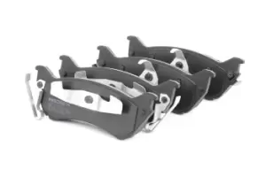 Image of RIDEX Brake pad set MERCEDES-BENZ 402B0592 1634200120,1634200420,1634202420 424711950,A1634200120,A1634200420,A1634202420