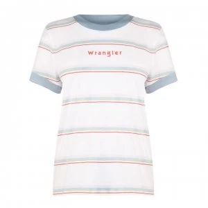 Image of Wrangler 80s T Shirt - White