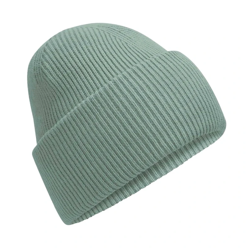 Image of Beechfield Mens Classic Deep Cuffed Beanie in Light Green Light Green Male One Size