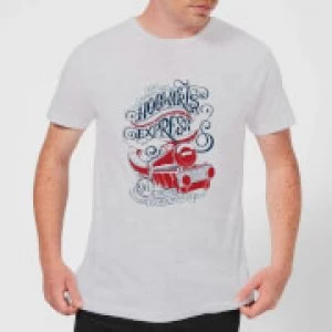 Image of Harry Potter Hogwarts Express Mens T-Shirt - Grey - S