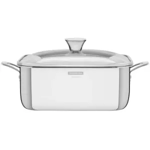 Image of Tramontina 7.3L Square pot - Stainless Steel