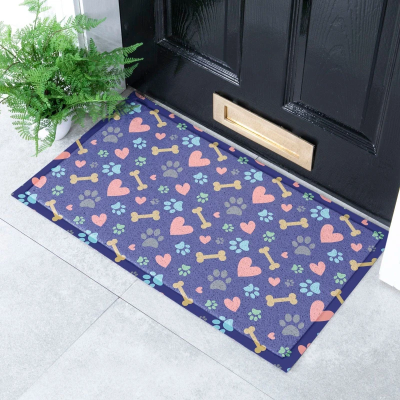 Image of Native Natural Paws And Bones Dog Doormat Doormat (70 X 40Cm)