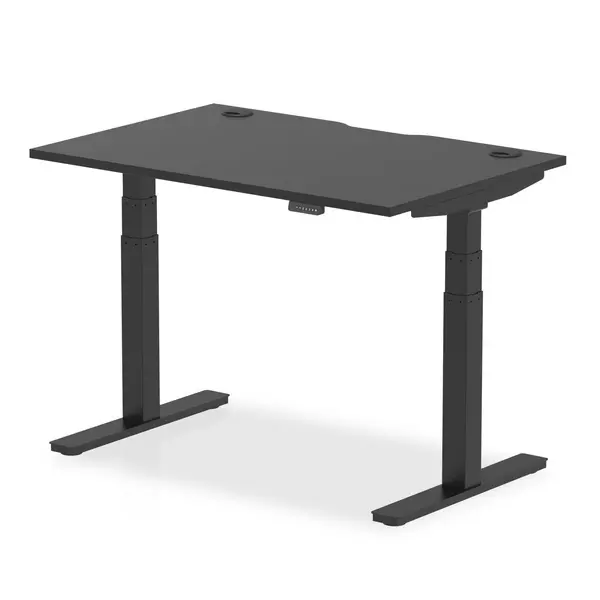 Image of Dynamic Office Solutions Air Black Series Height Adjustable Desk HA01273