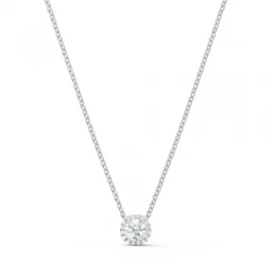 Image of Swarovski Angelic Round White Crystal Pendant 5567931